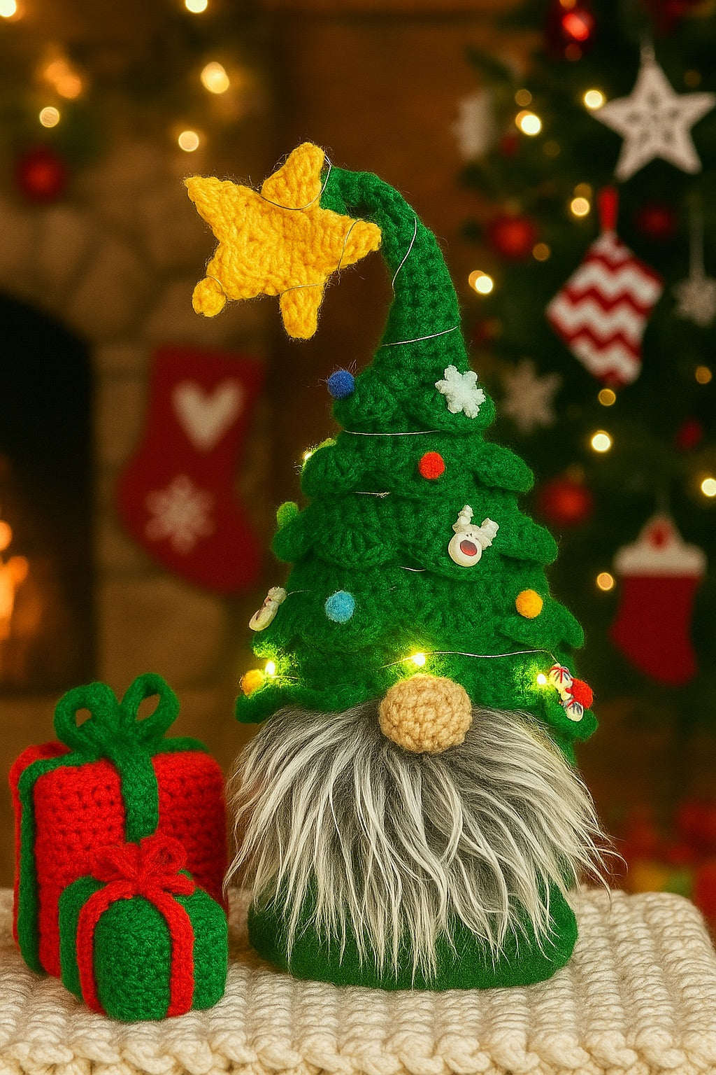 Christmas tree gnome