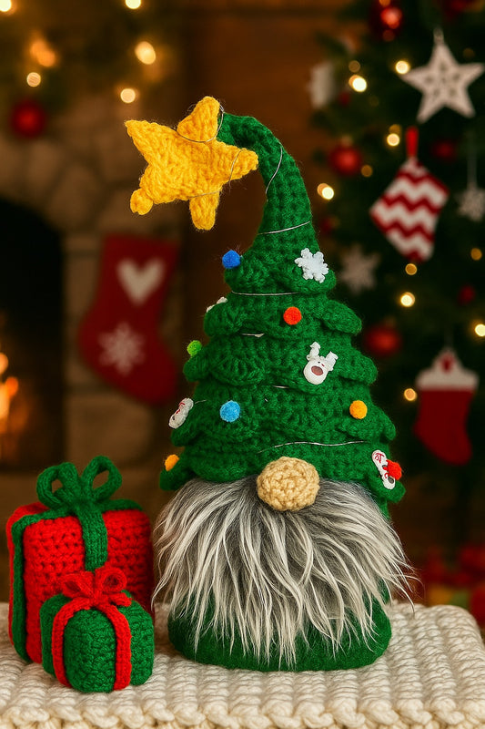 Christmas tree gnome